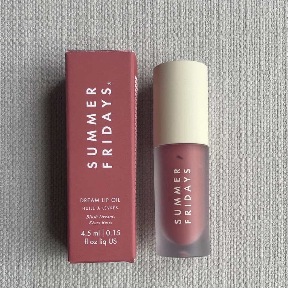 Summer Fridays Dream Lip Oil — Blush Dreams